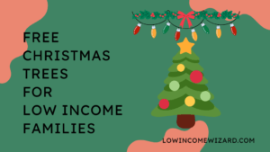 Free Christmas Trees For Low Income Families